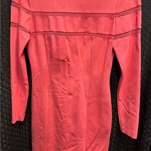 ANTONIO MELANI Coral Long Sleeve Dress